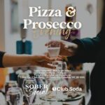 Join us for an evening of pizza and prosecco (AF of course) and a night of community and connection at the fabulous Club Soda in Covent Garden.